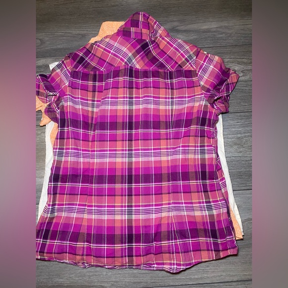 EUC Eddie Bauer Size Large Natural Fibers Warm Weather Lightweight Tops Bundle - Picture 10 of 13